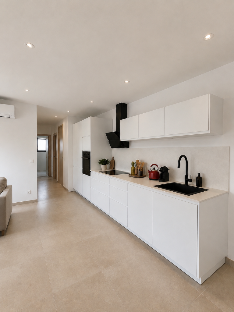 residence olivadia t3 appart perladimare cuisine