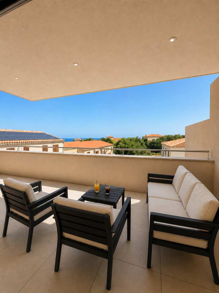 Appartement T4 – Villa Mare residence olivadia t4 villa mare exterieur 2